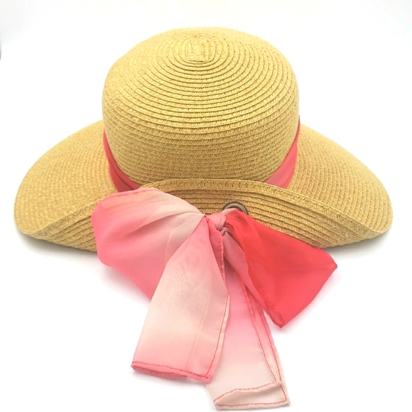 DORFMAN PACIFIC SKALA Paper Braid Adjustable Drawstring Sun Hat - Picture 3 of 7